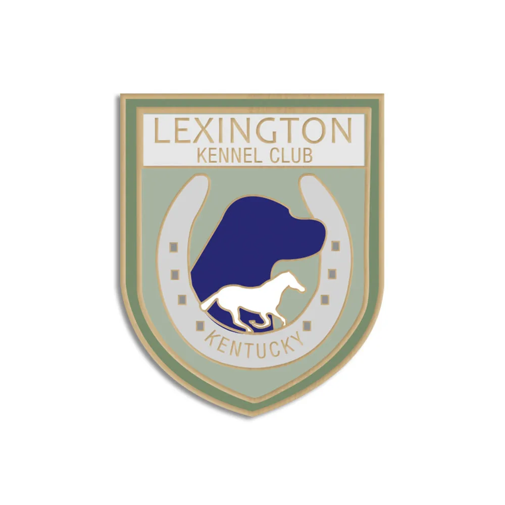 1" Custom Semi-Cloisonne Lapel Pin