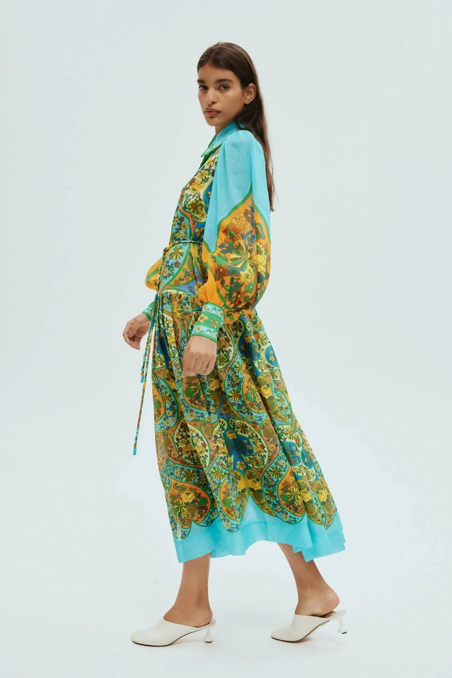 Alemais Sofie Shirtdress Multi Size 14