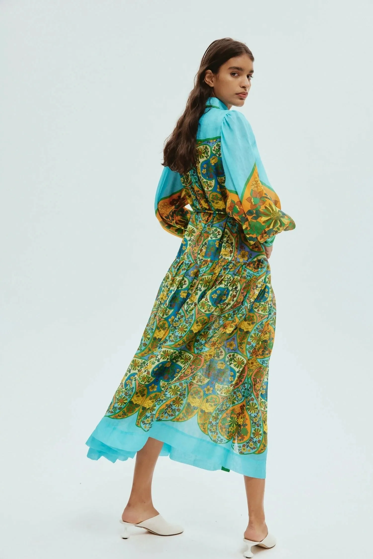 Alemais Sofie Shirtdress Multi Size 14