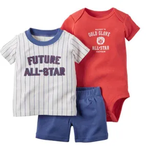 Baby Sets T Shirt Short Romper Outfit