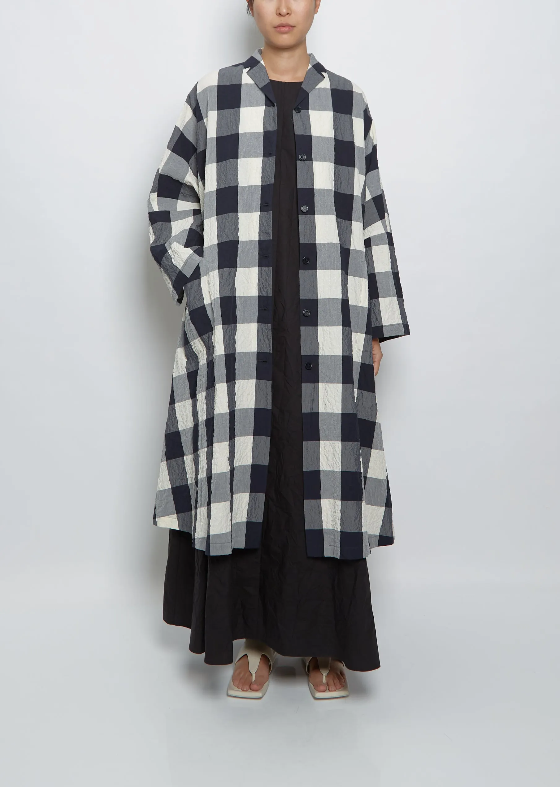 Dropped Shoulder Coat