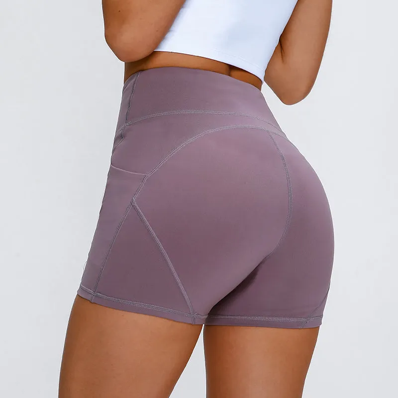 High Waist Yoga Shorts