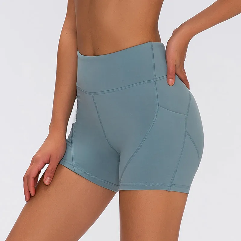 High Waist Yoga Shorts