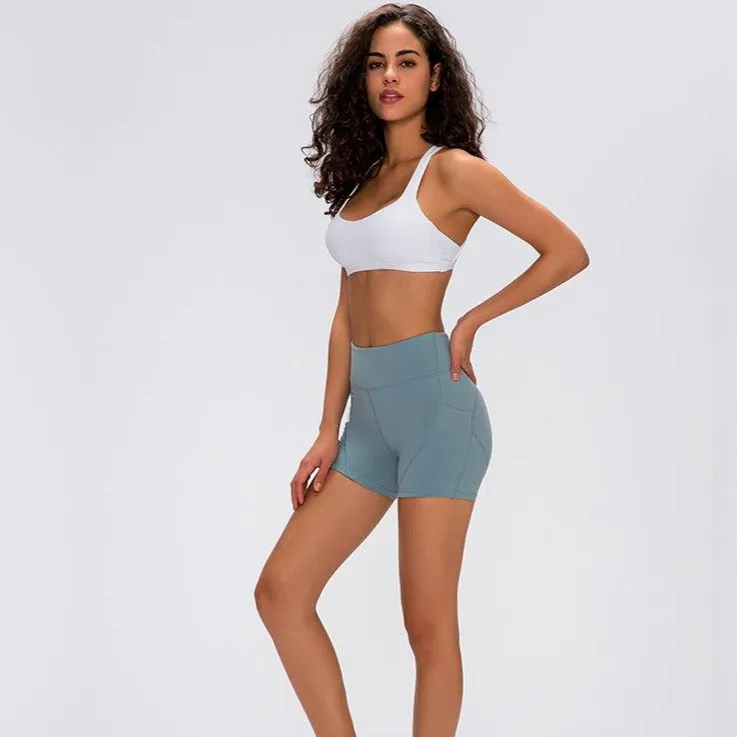 High Waist Yoga Shorts
