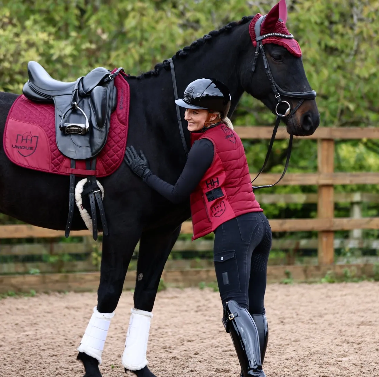 HORZEHOODS® Burgundy Dual Performance Gilet
