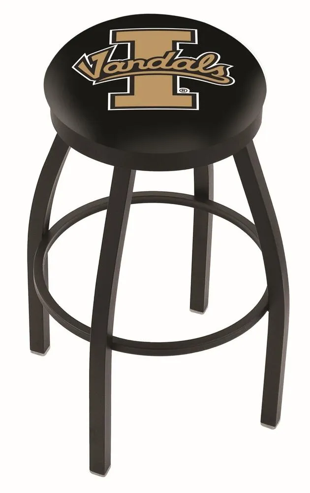 Idaho Vandals HBS Black Swivel Bar Stool with Cushion