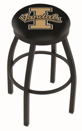 Idaho Vandals HBS Black Swivel Bar Stool with Cushion