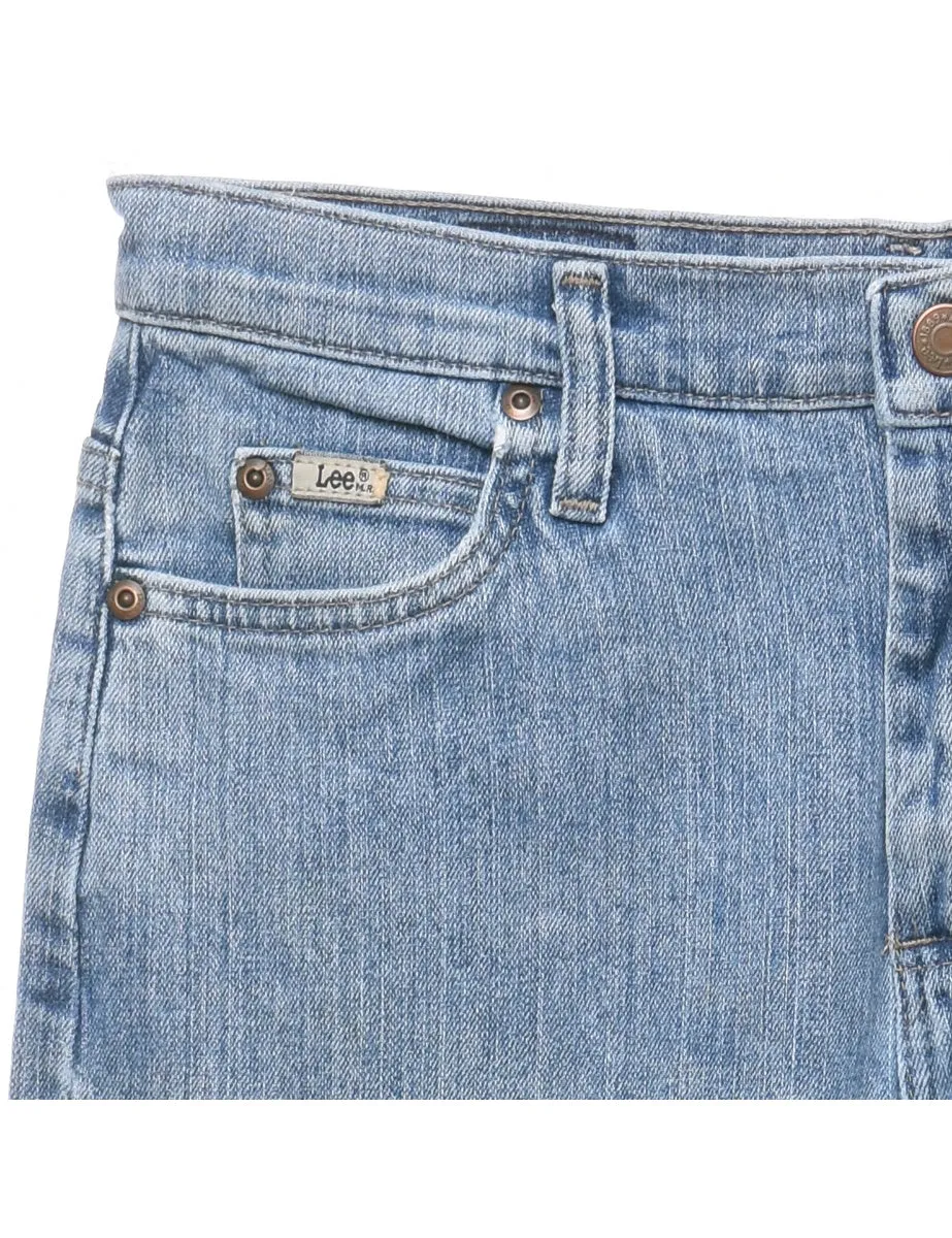 Light Wash Lee Straight-Fit Jeans - W30 L29