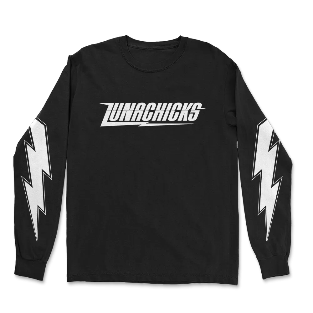 Lightning Bolt Long Sleeve (Black)