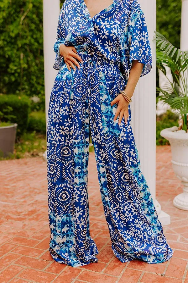 Mykonos Daytrip High Waist Satin Pants Curves