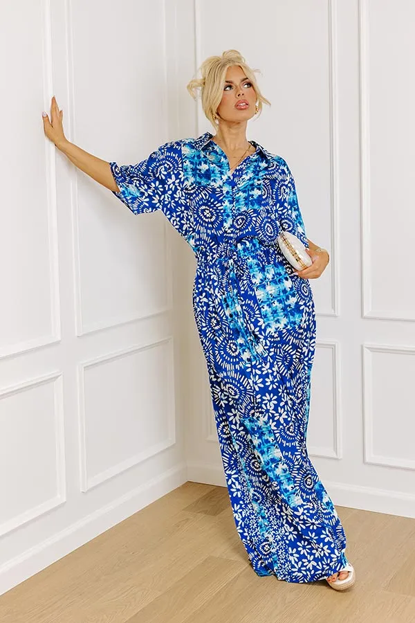 Mykonos Daytrip High Waist Satin Pants Curves