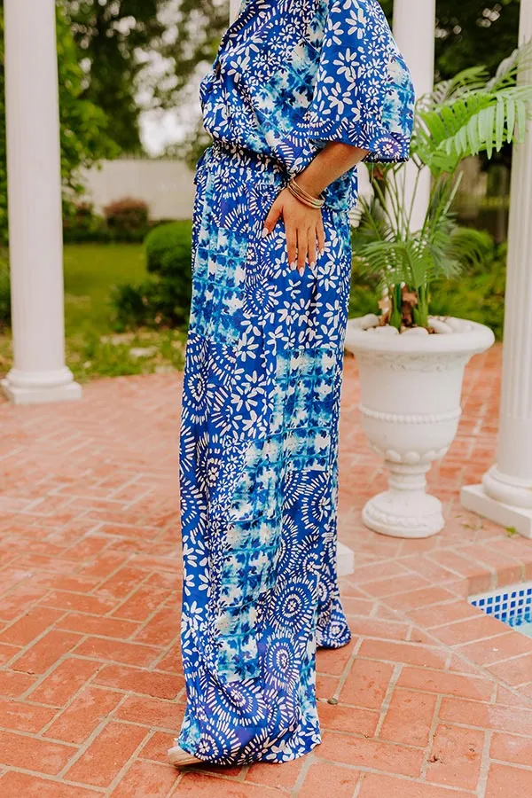 Mykonos Daytrip High Waist Satin Pants Curves