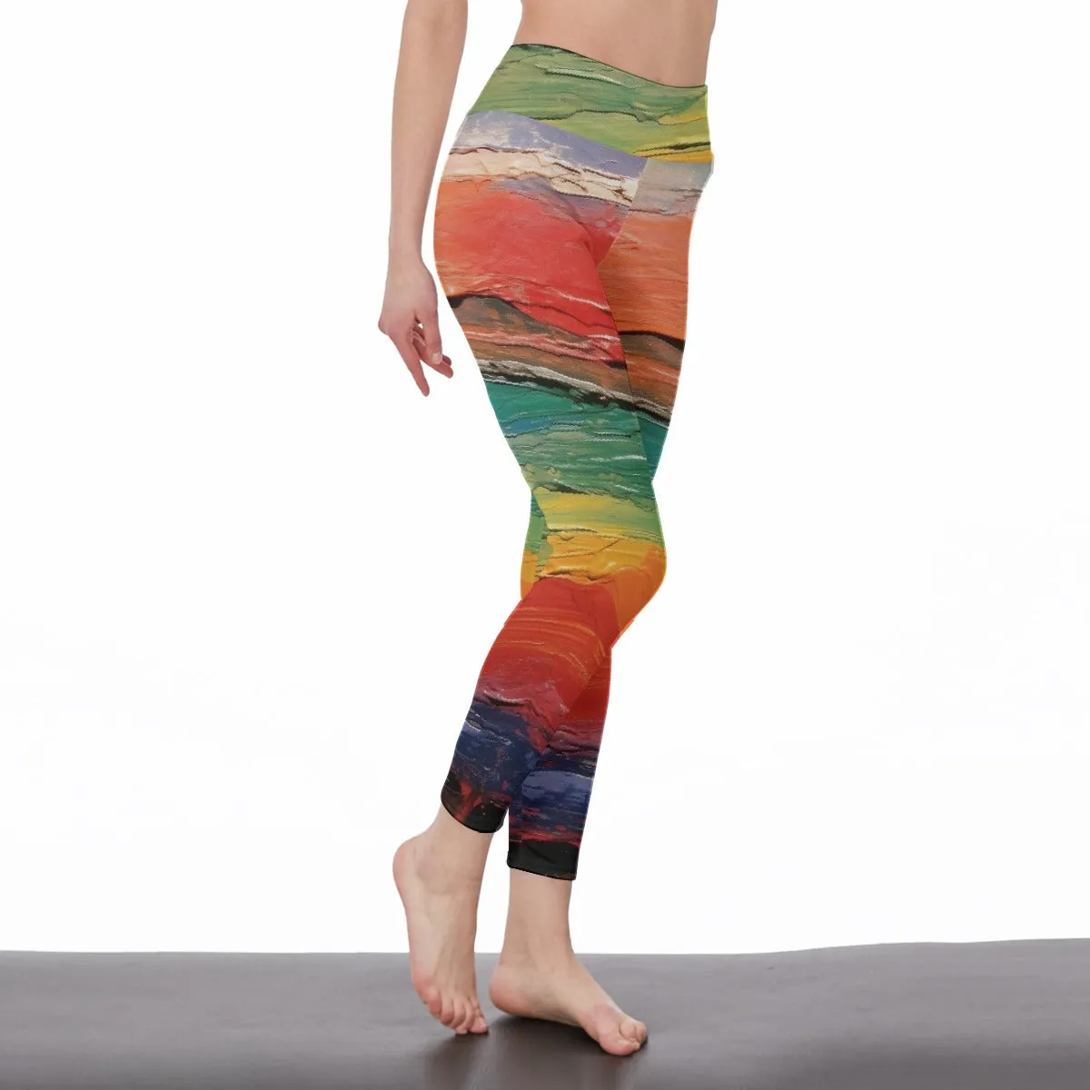 Painted Sunset | High Waist Leggings