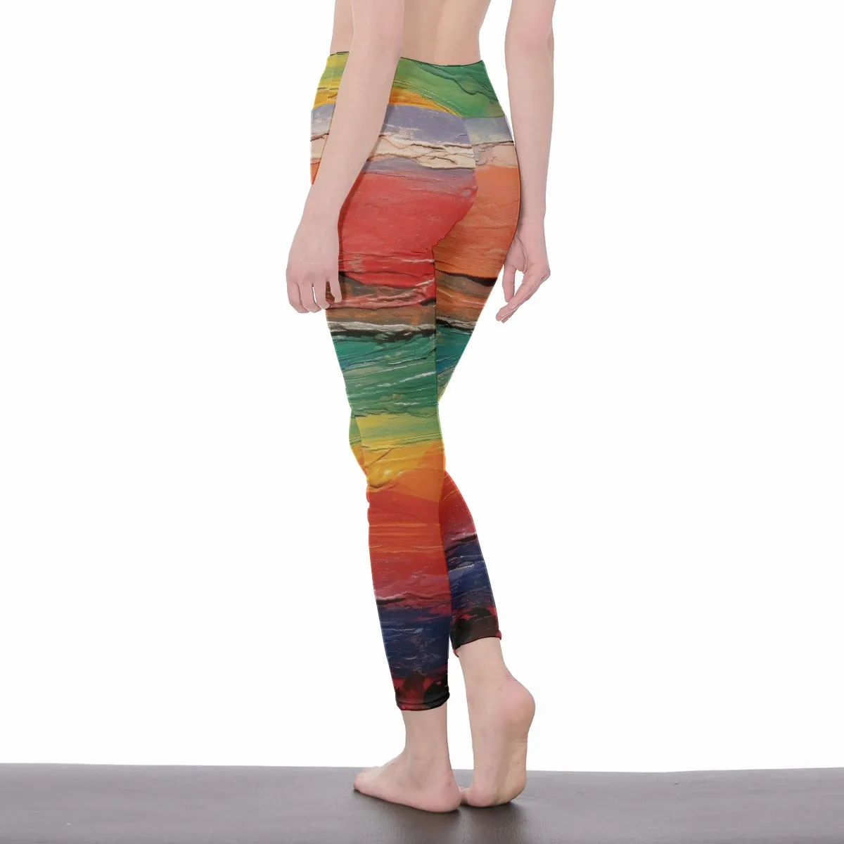 Painted Sunset | High Waist Leggings