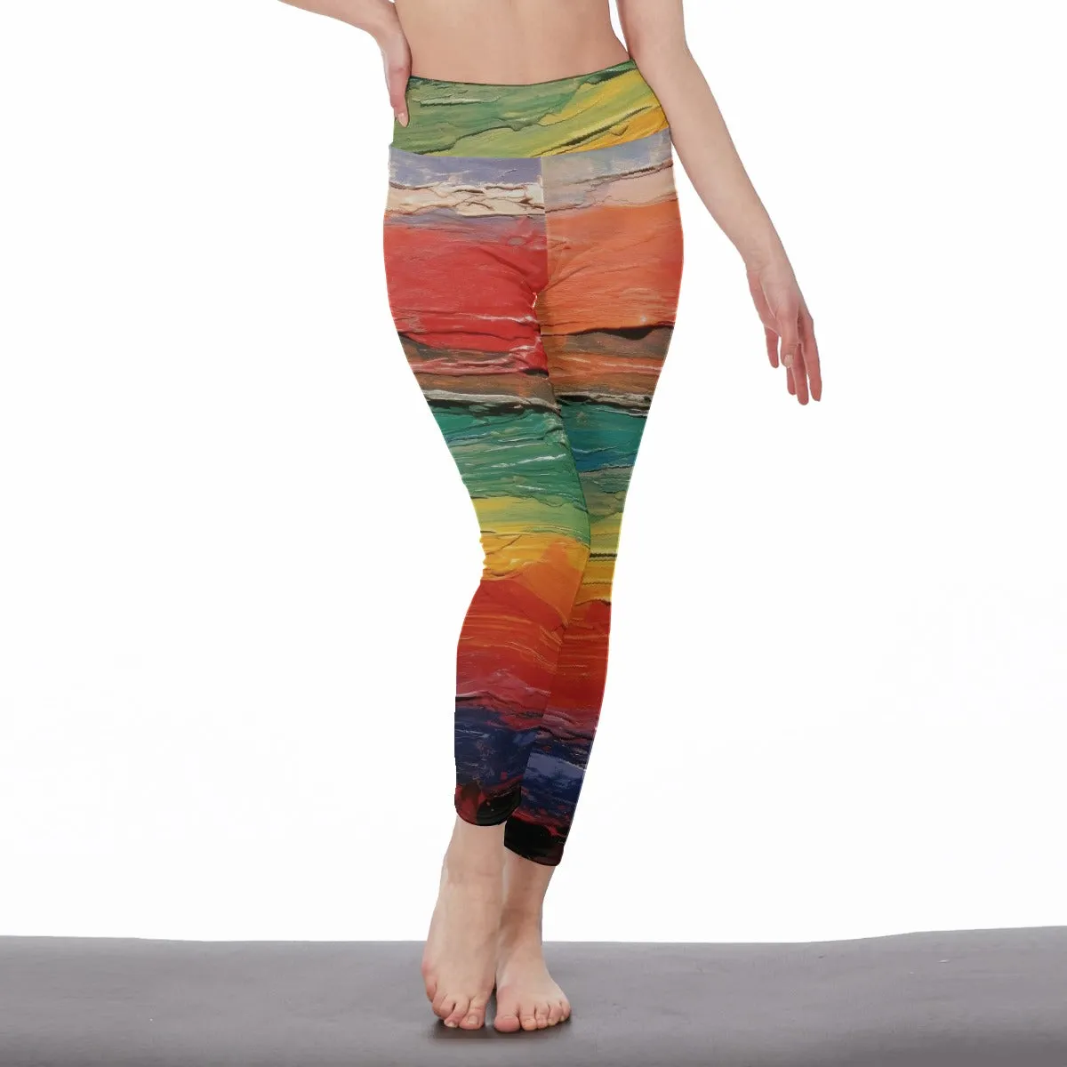 Painted Sunset | High Waist Leggings