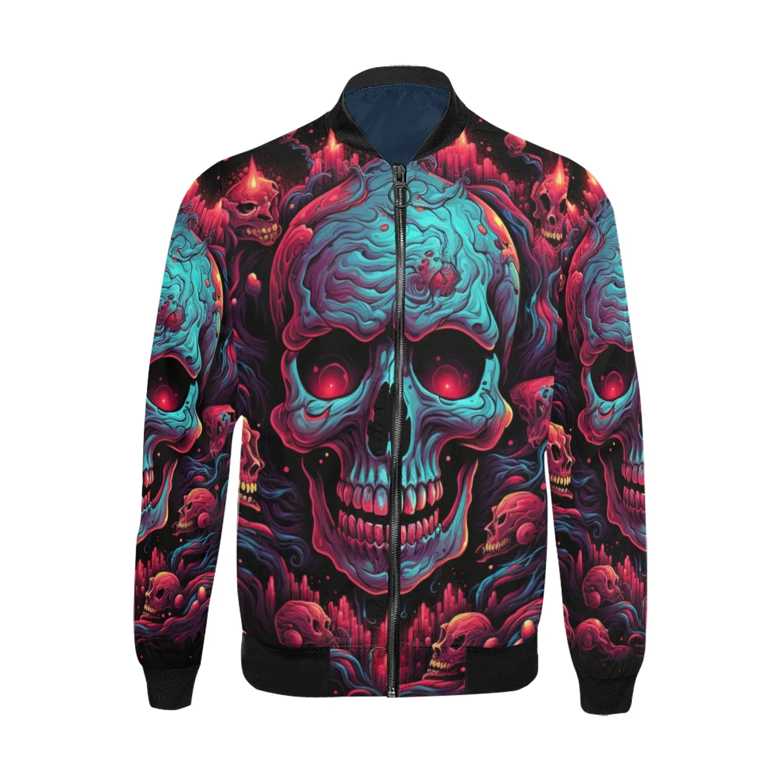 Radical Skull Bomber Jacket