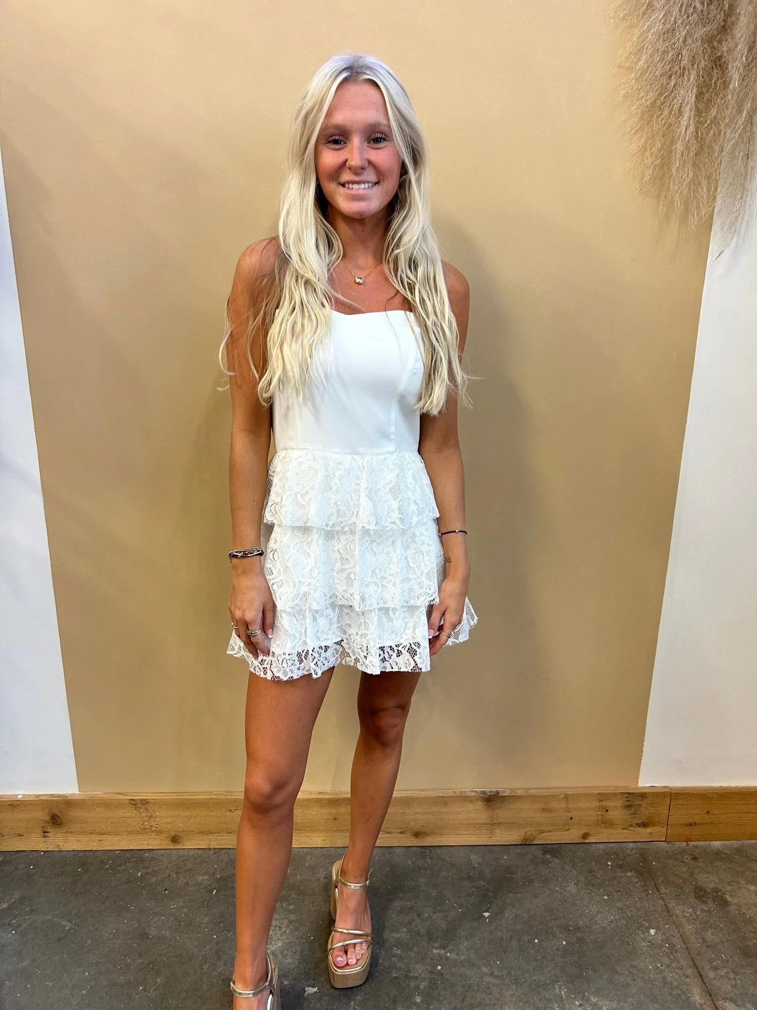 Shelby Lace Romper
