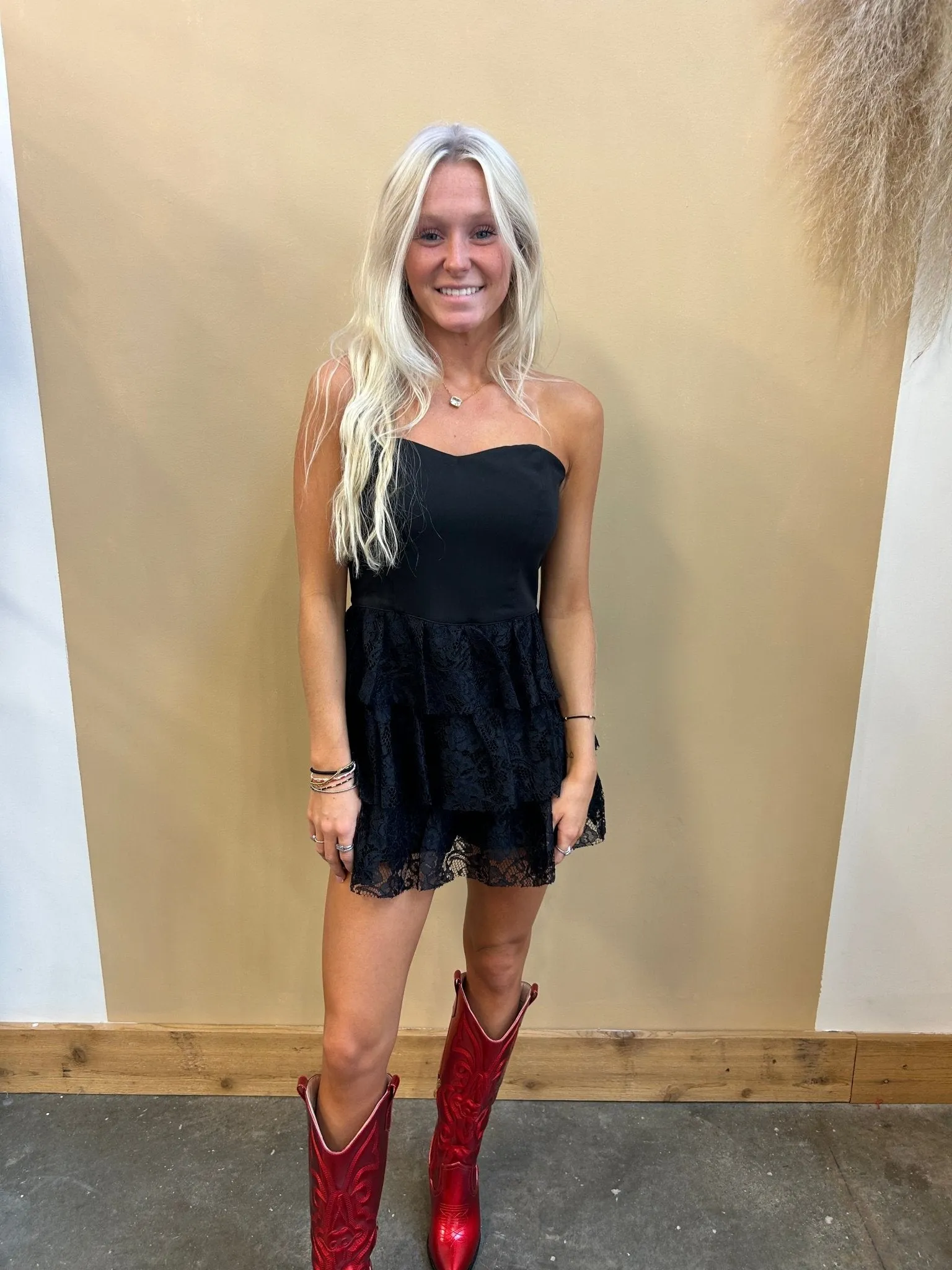 Shelby Lace Romper