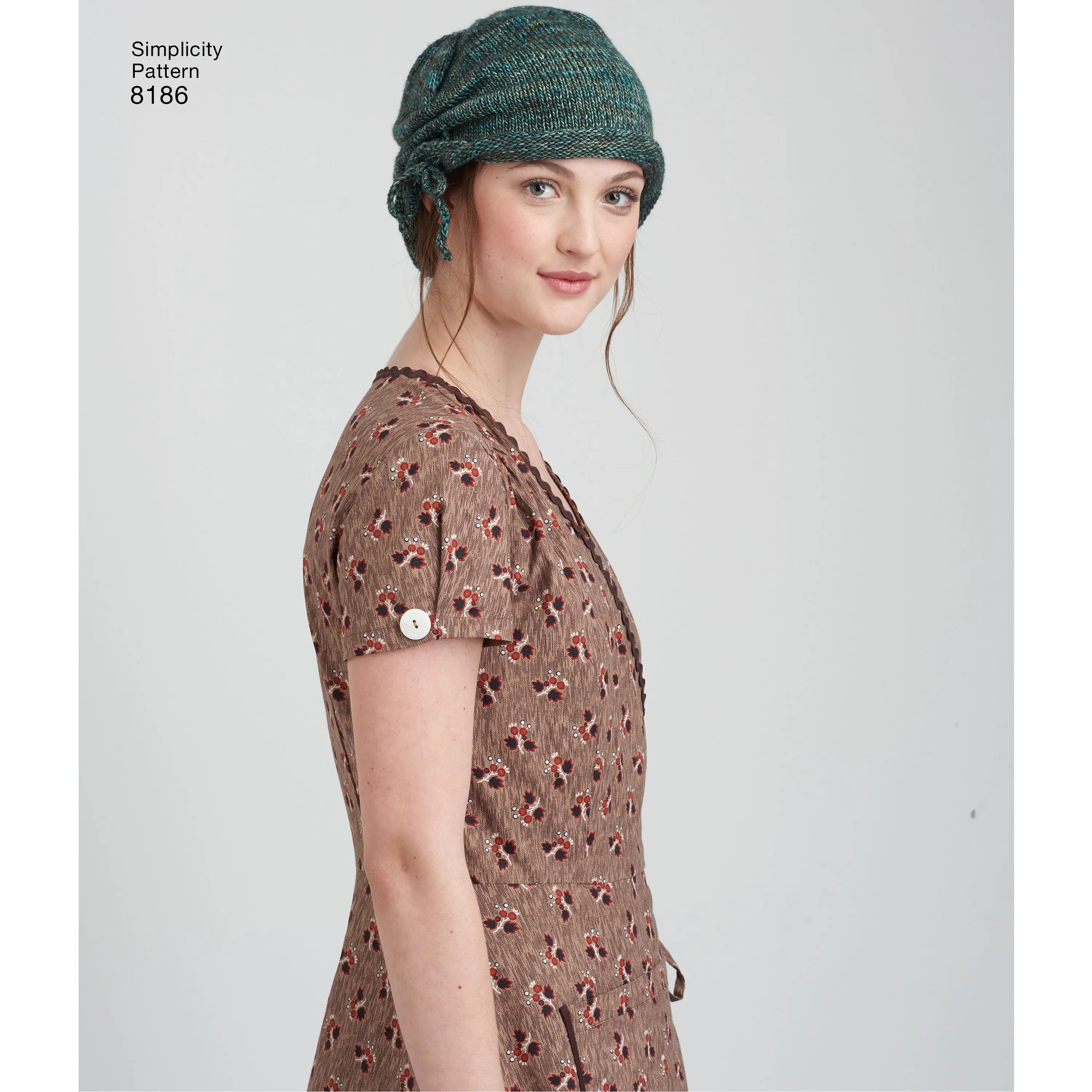 Simplicity Pattern 8186  Women's Dottie Angel Frock: Wrap & Slip Dress