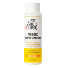 Skout's Honor Probiotic Cat Shampoo   Conditioner Honeysuckle 16-oz