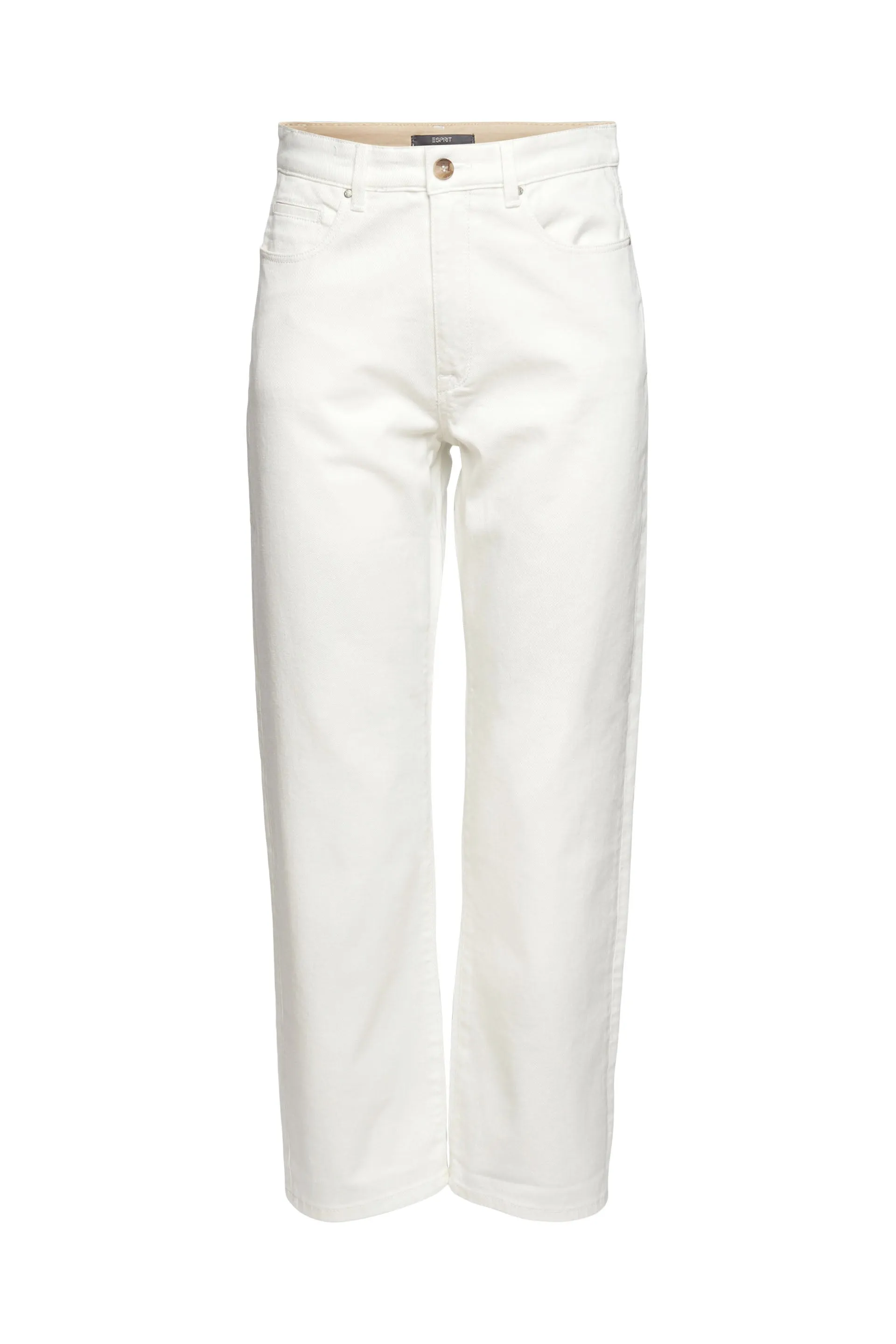 Straight Off White Jeans