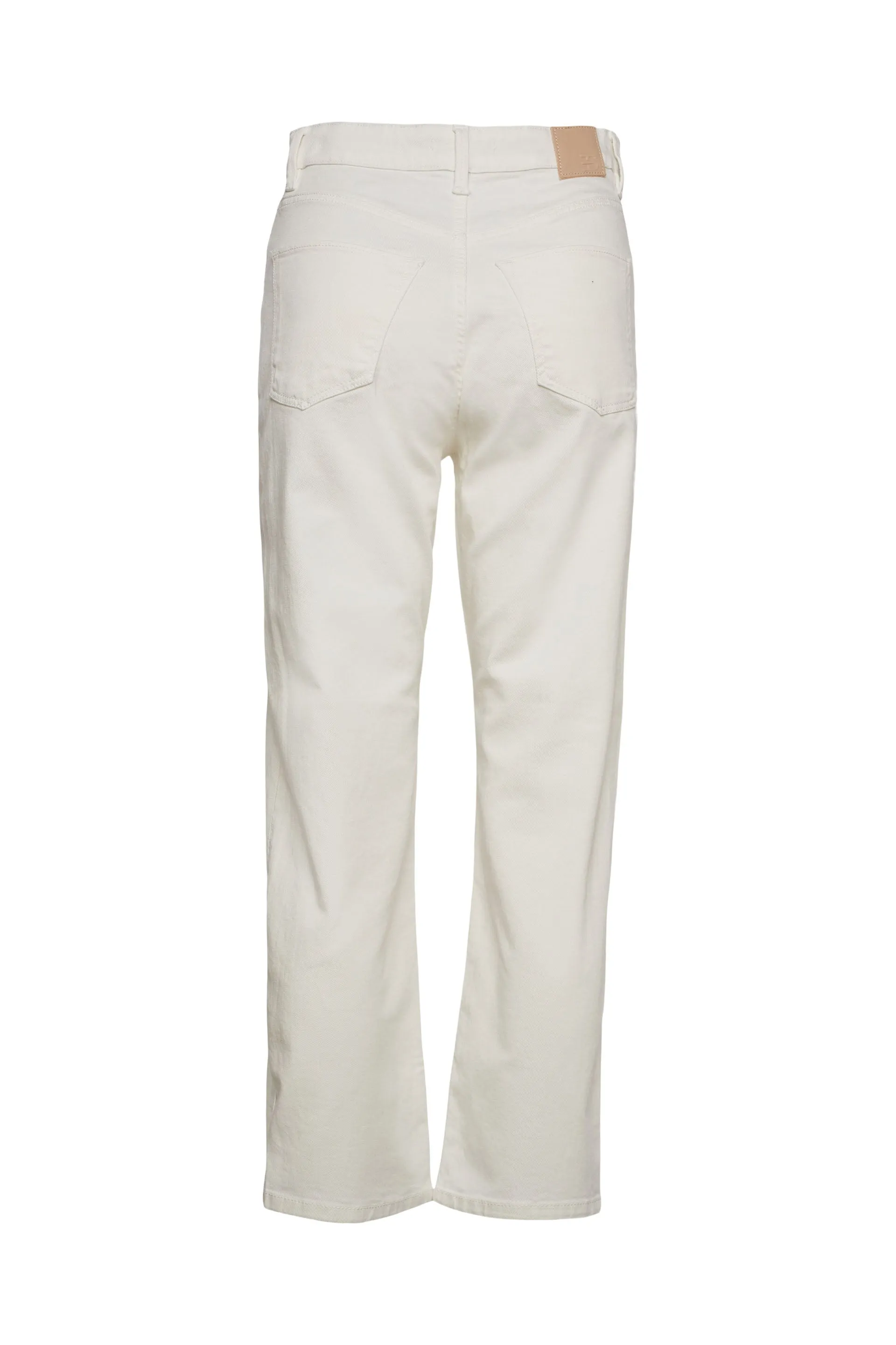 Straight Off White Jeans