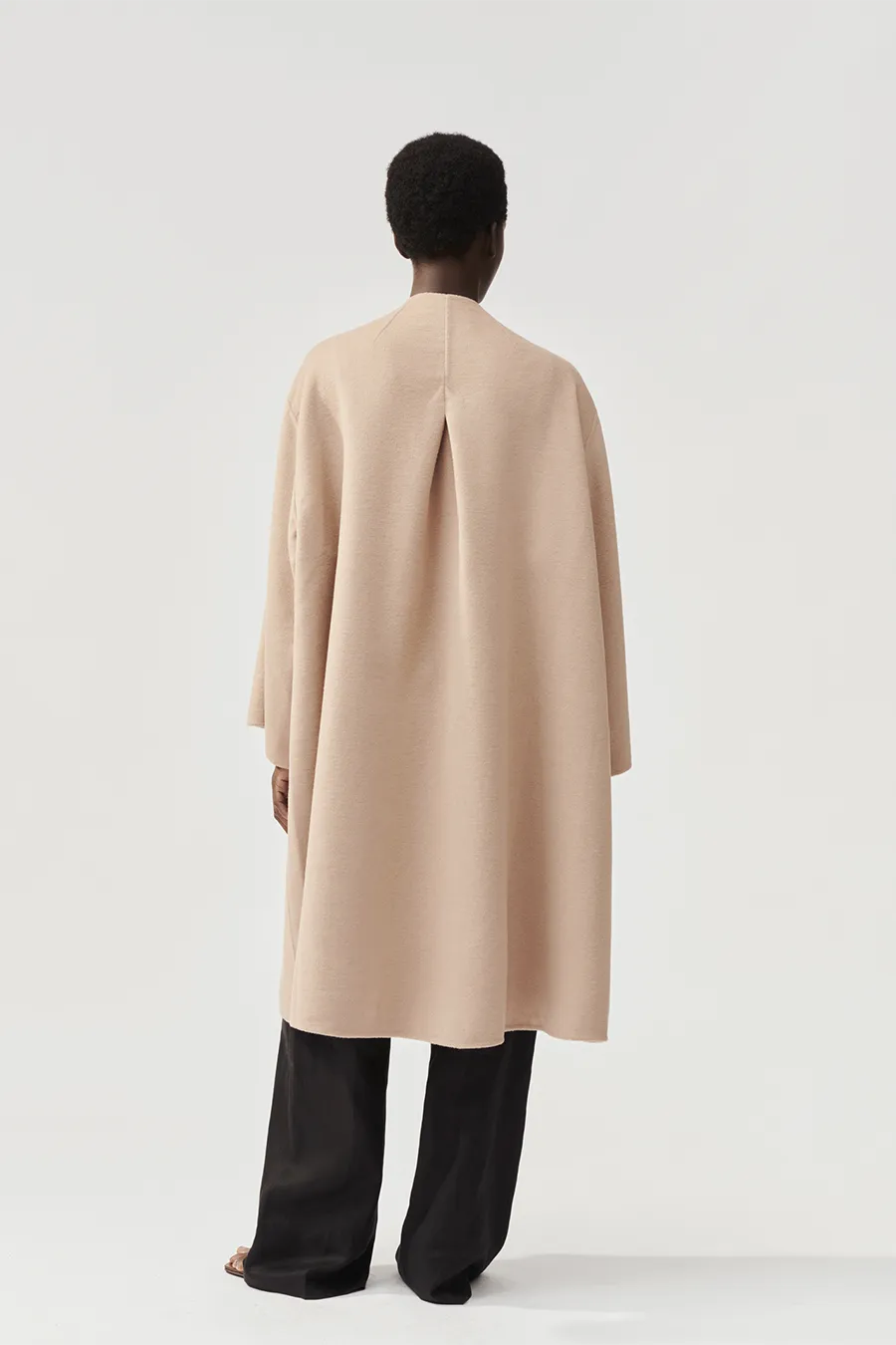 THEORA COAT - NOUGAT