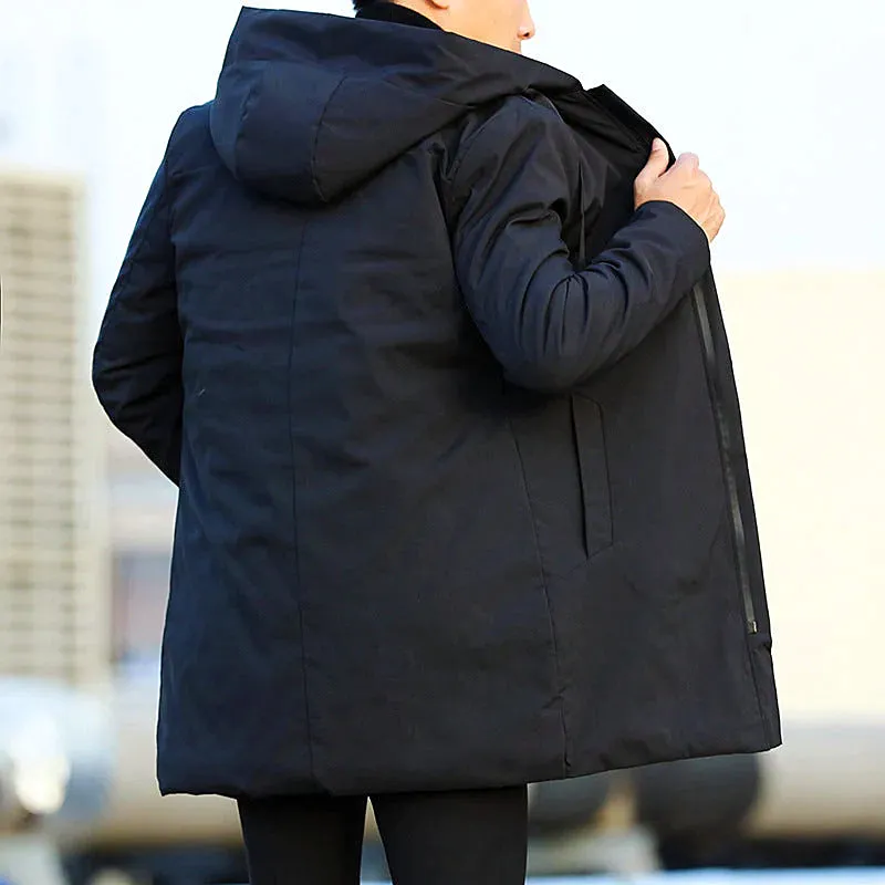 Waterproof Insulated Winter Trench Coat